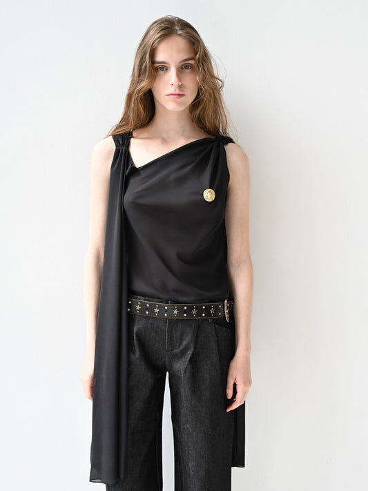 Item 26-003 / Jimena Top II (Black)