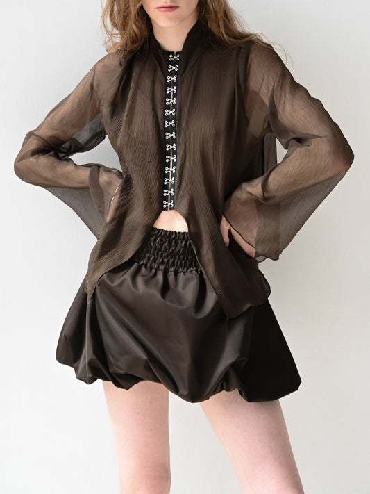 Item 26-002 / Paloma Top III (Brown)