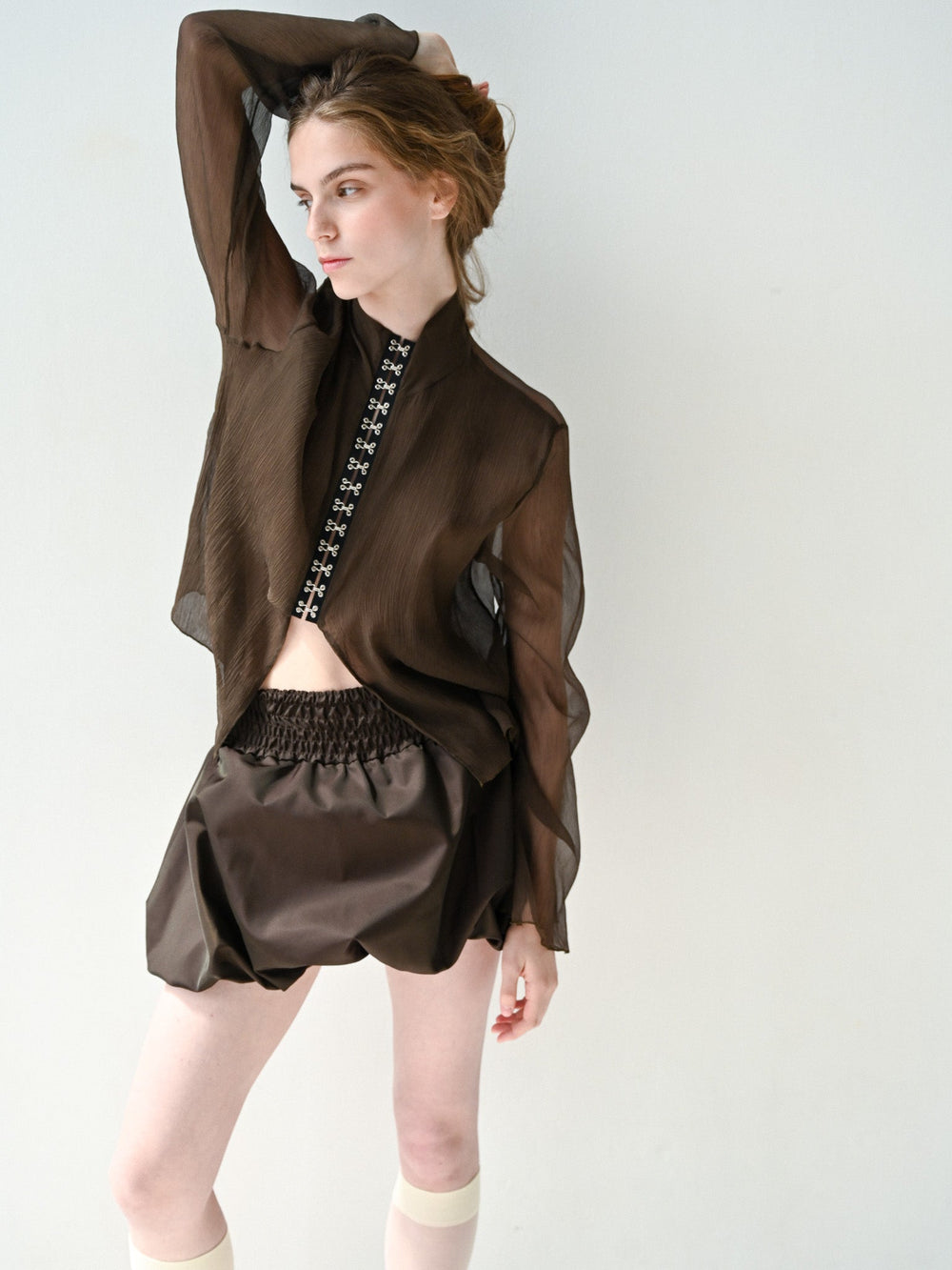 Item 26-002 / Paloma Top III (Brown)