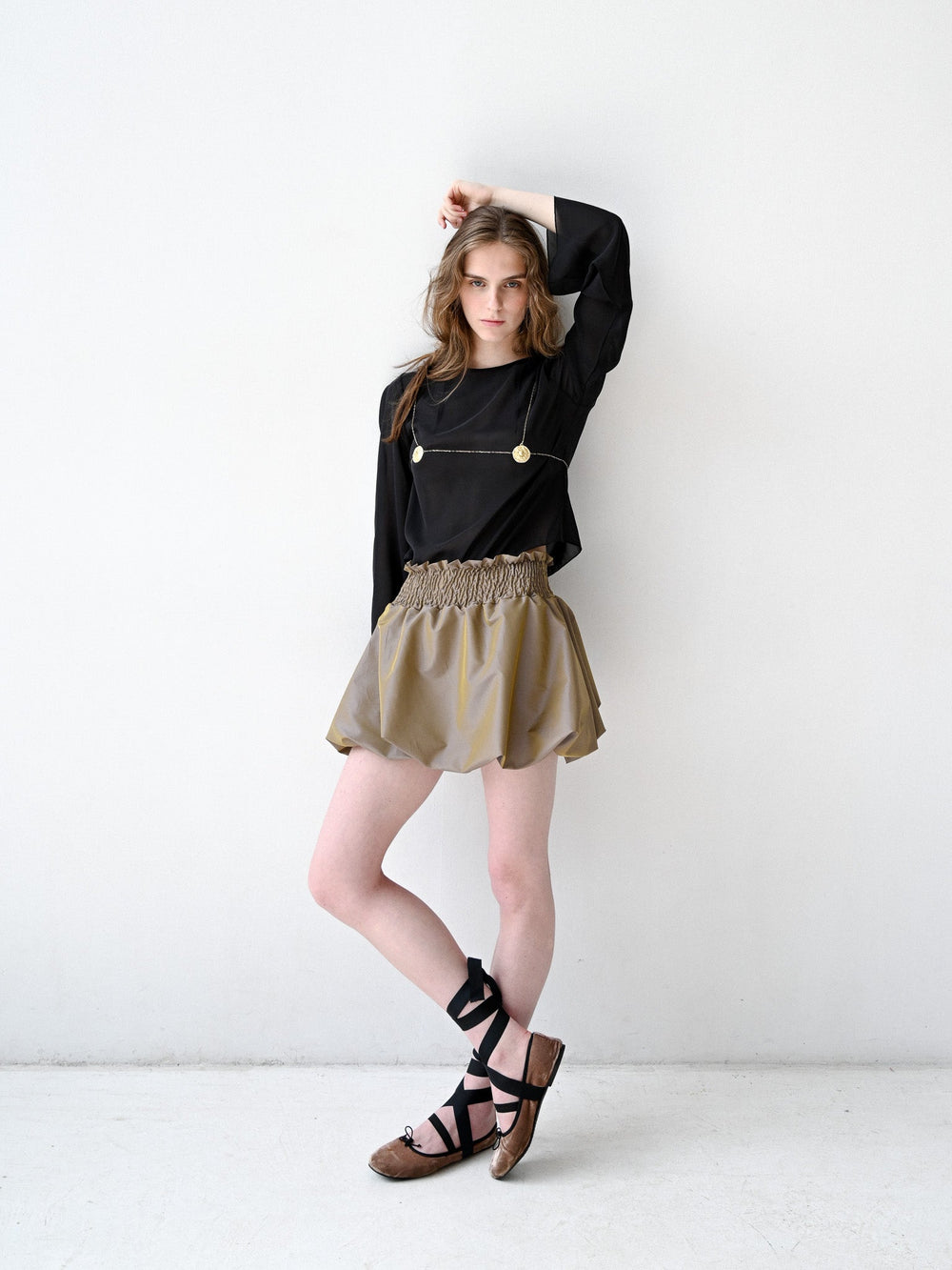 Item 26-0013 / Lolita Skirt II (Mud)