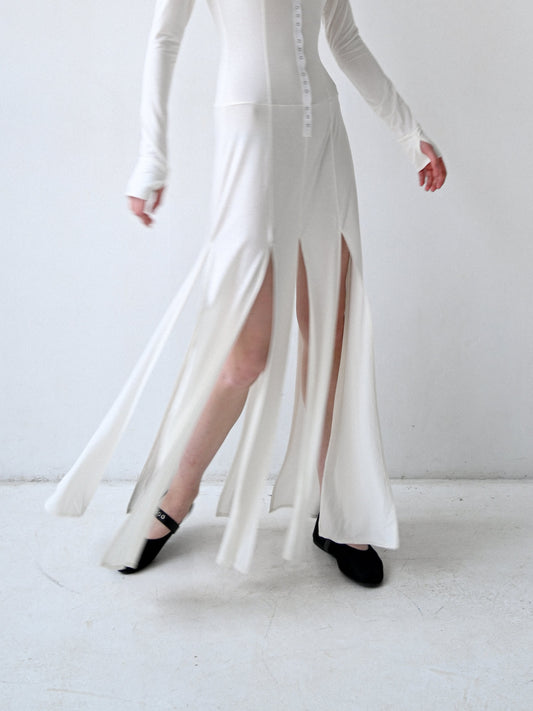 Item 26-0018 / Fernanda Dress II (White)