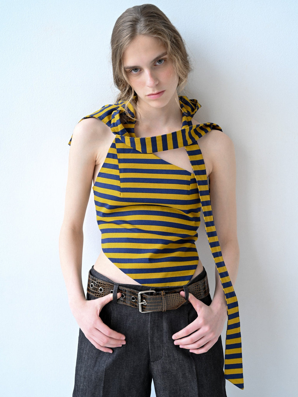 Item 26-001 / Frida Top I (Striped)
