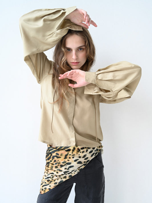 Item 26-008 / Yoko Shirt III (Beige)
