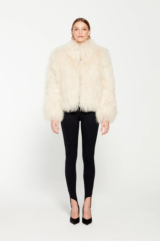 ROCHELLE SHEARLING COAT