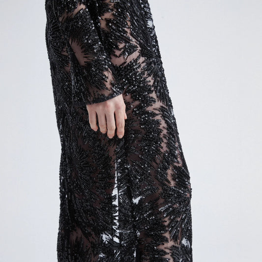 Embroidered Gown Vittoria