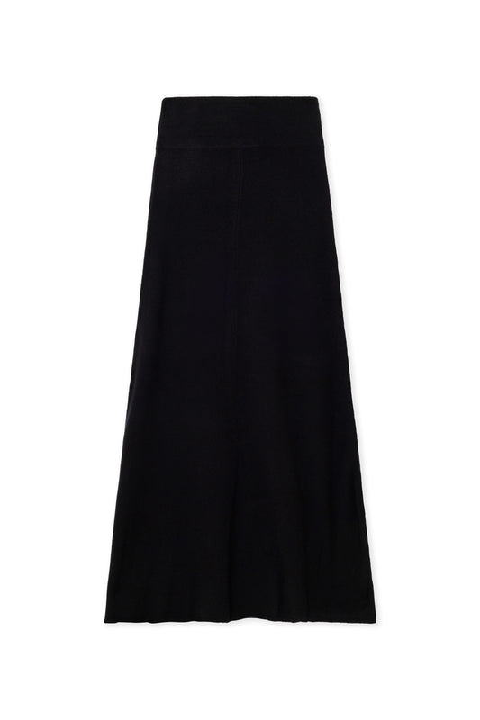 Allegra Long Skirt Black