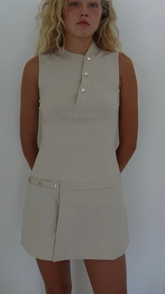 City Dress Beige