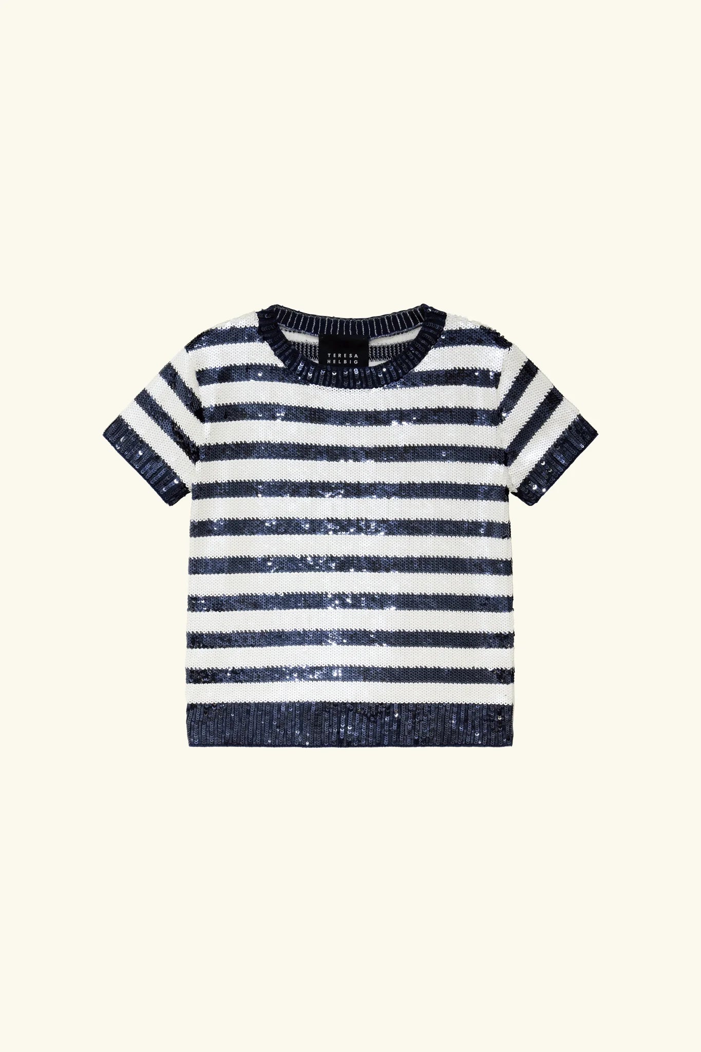 CAMISETA LENTEJUELAS BORDADAS