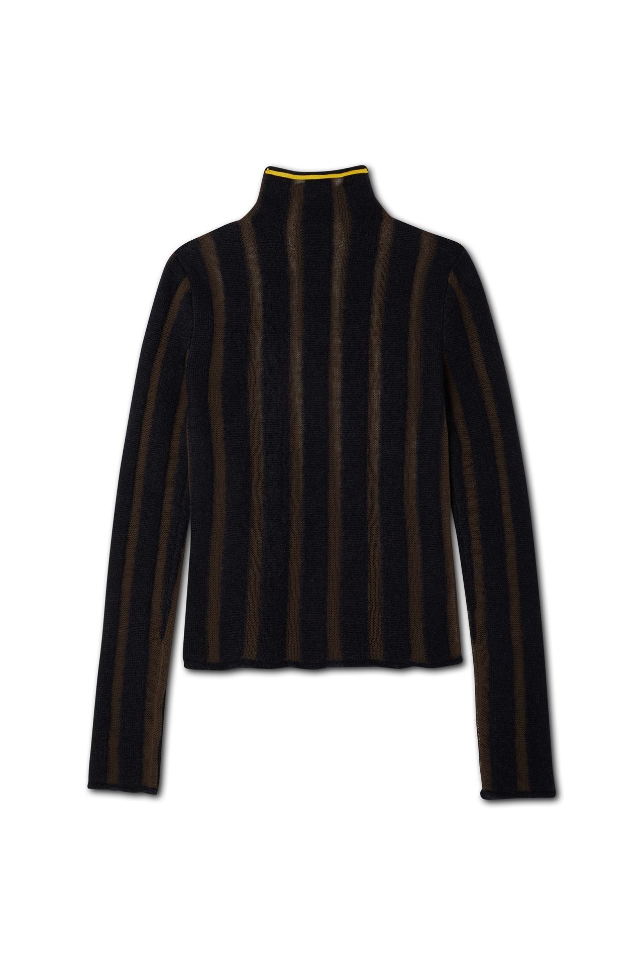 JACKIE half-zipped turtleneck