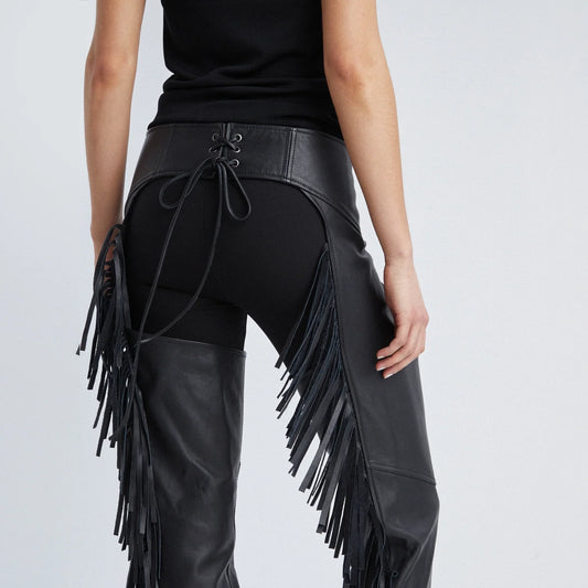 Fringe Chaps Sette