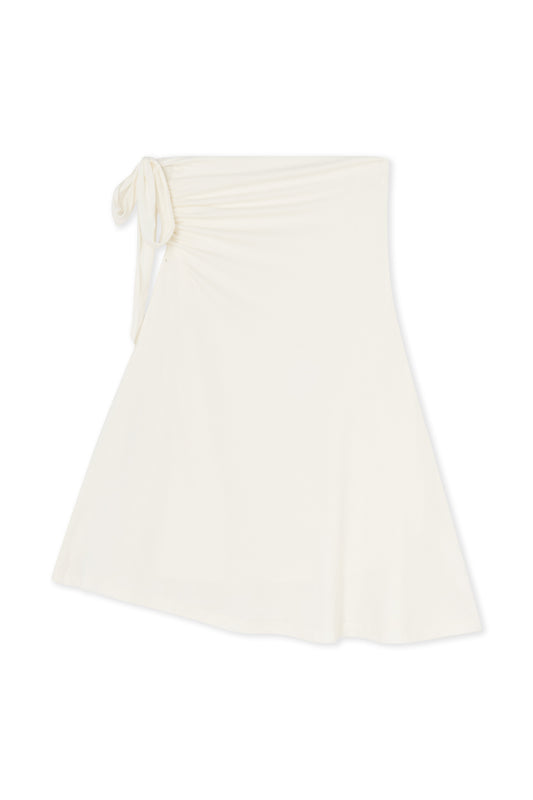 Gaia Skirt White