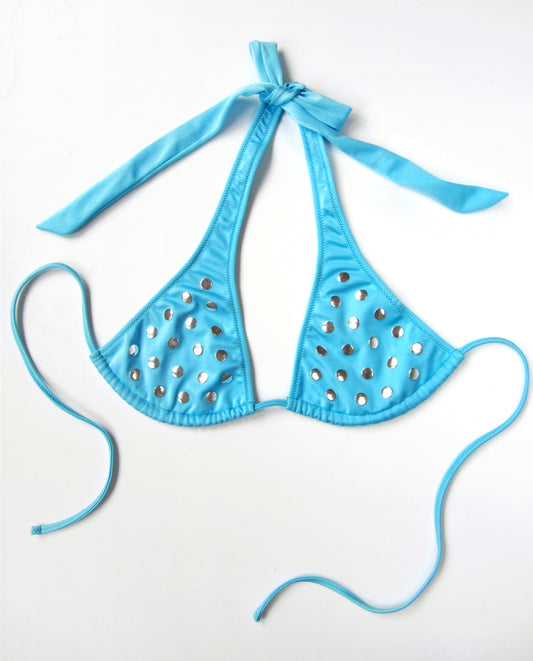 Glow Top - Aqua Blue