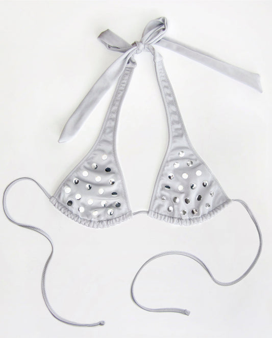 Glow Top - Silver Gray