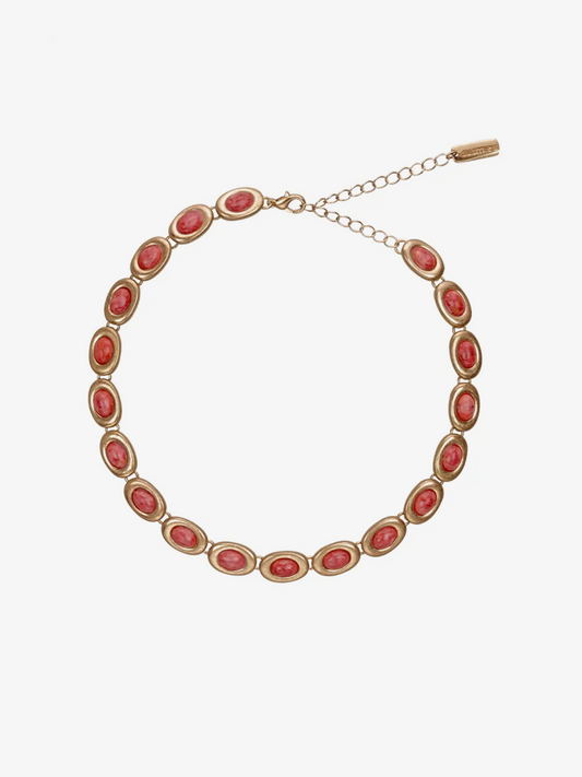 I gave you my heart Ambar Gold Necklace
