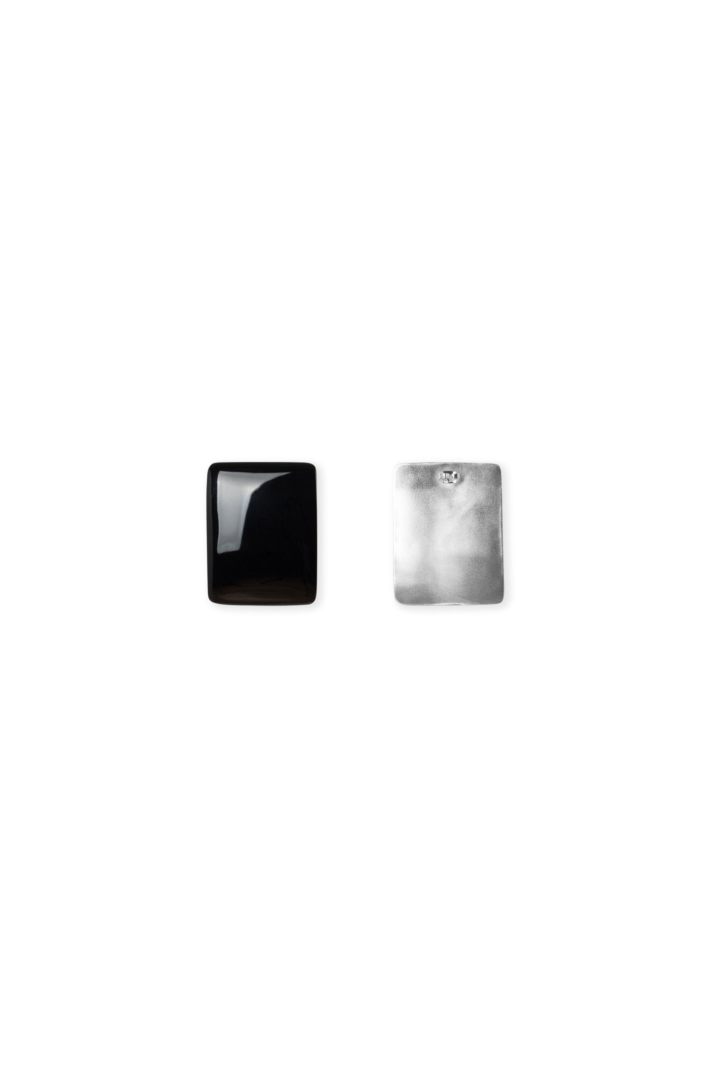 Cubic Earrings Black