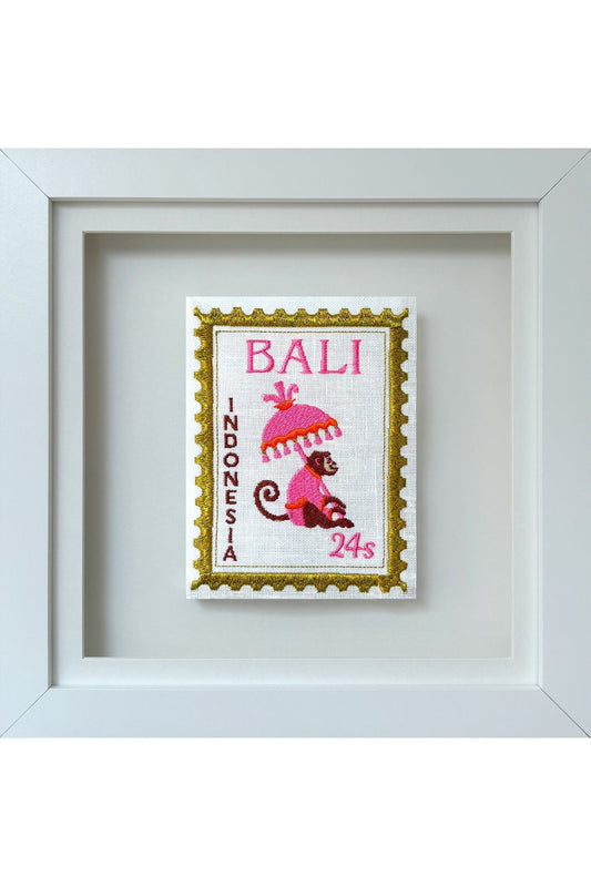 Bali Inspired Stamp Artwork