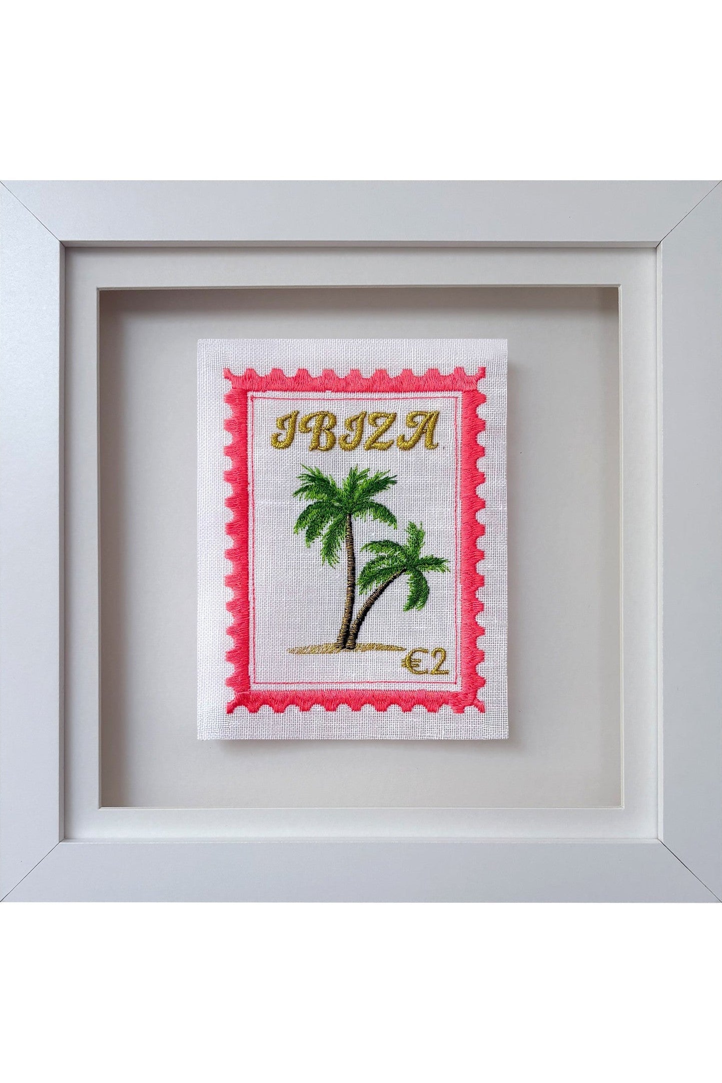Ibiza Inspired Stamp Artwork