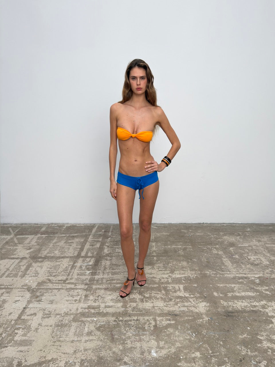 Romeo Blue Bikini Bottom