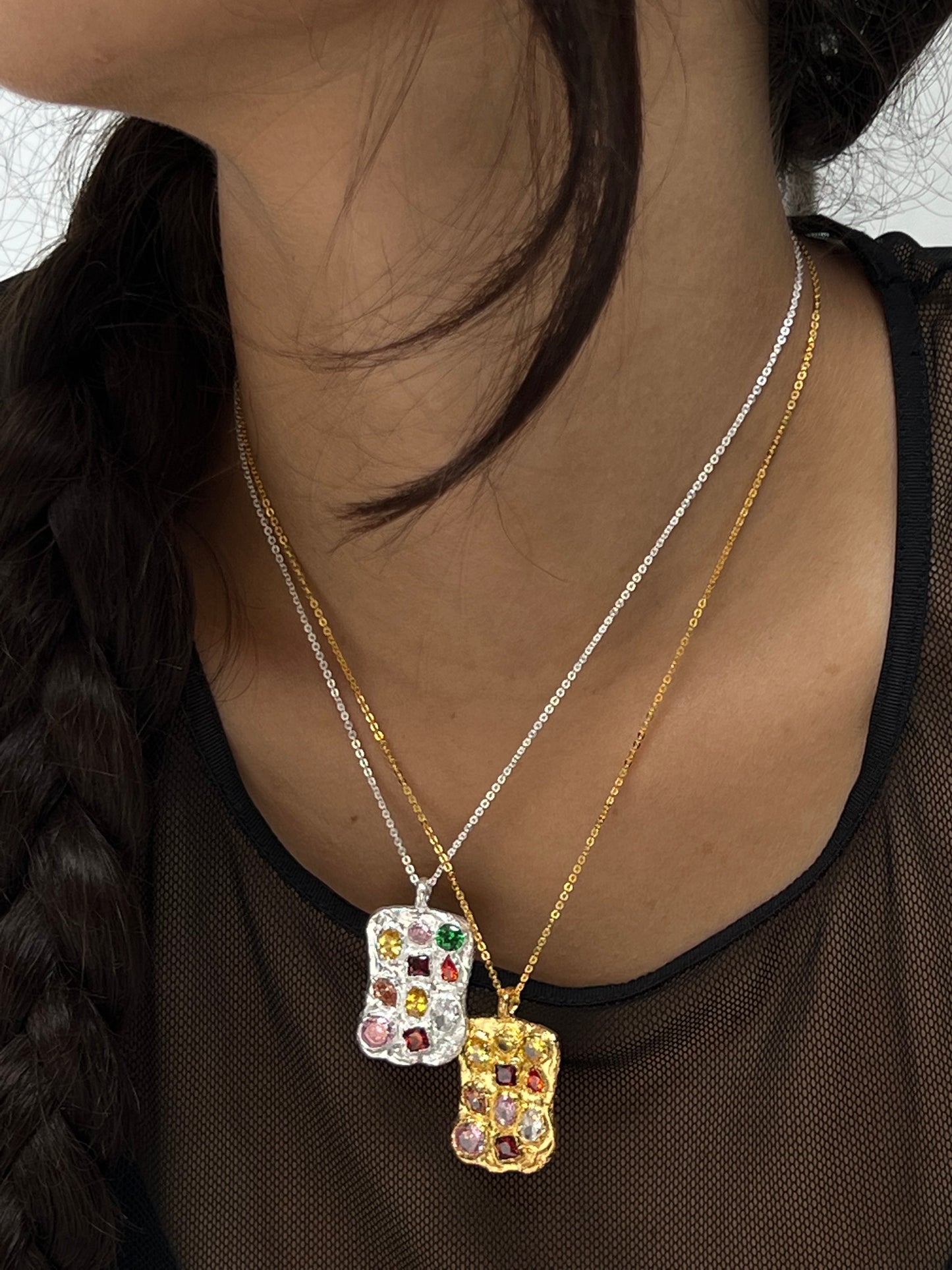 Placa Necklace Gold