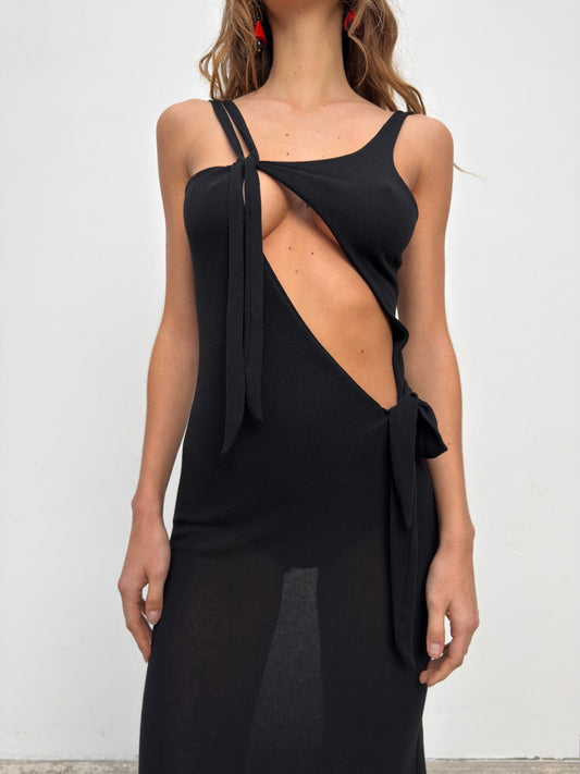 Ines dress black