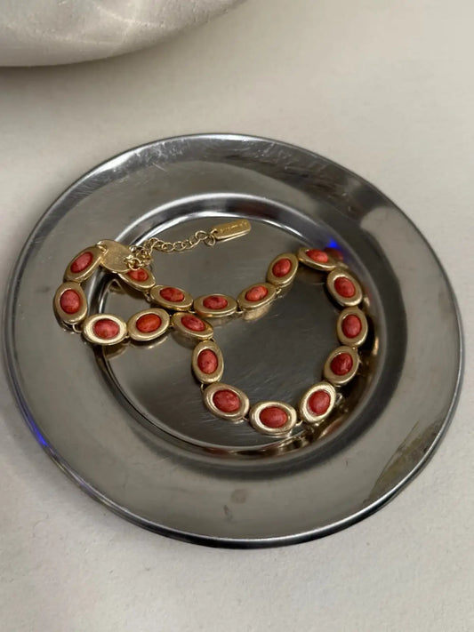 I gave you my heart Ambar Gold Necklace