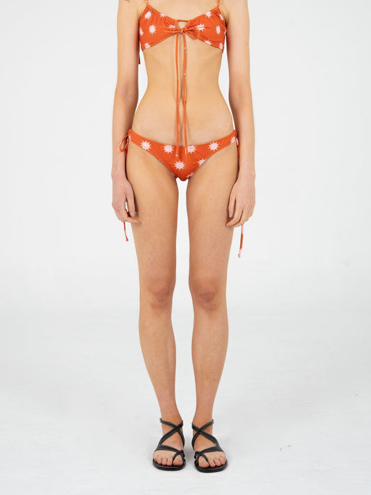 Illusion Sun-Printed Bikini Bottom accesorios