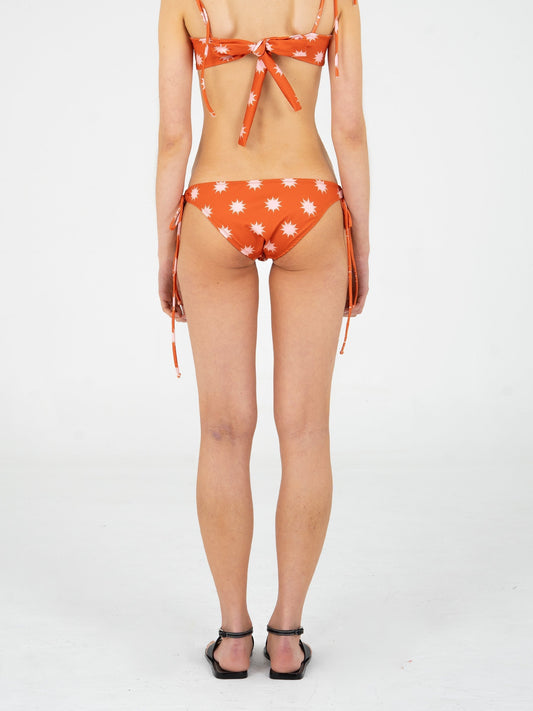 Illusion Sun-Printed Bikini Bottom accesorios