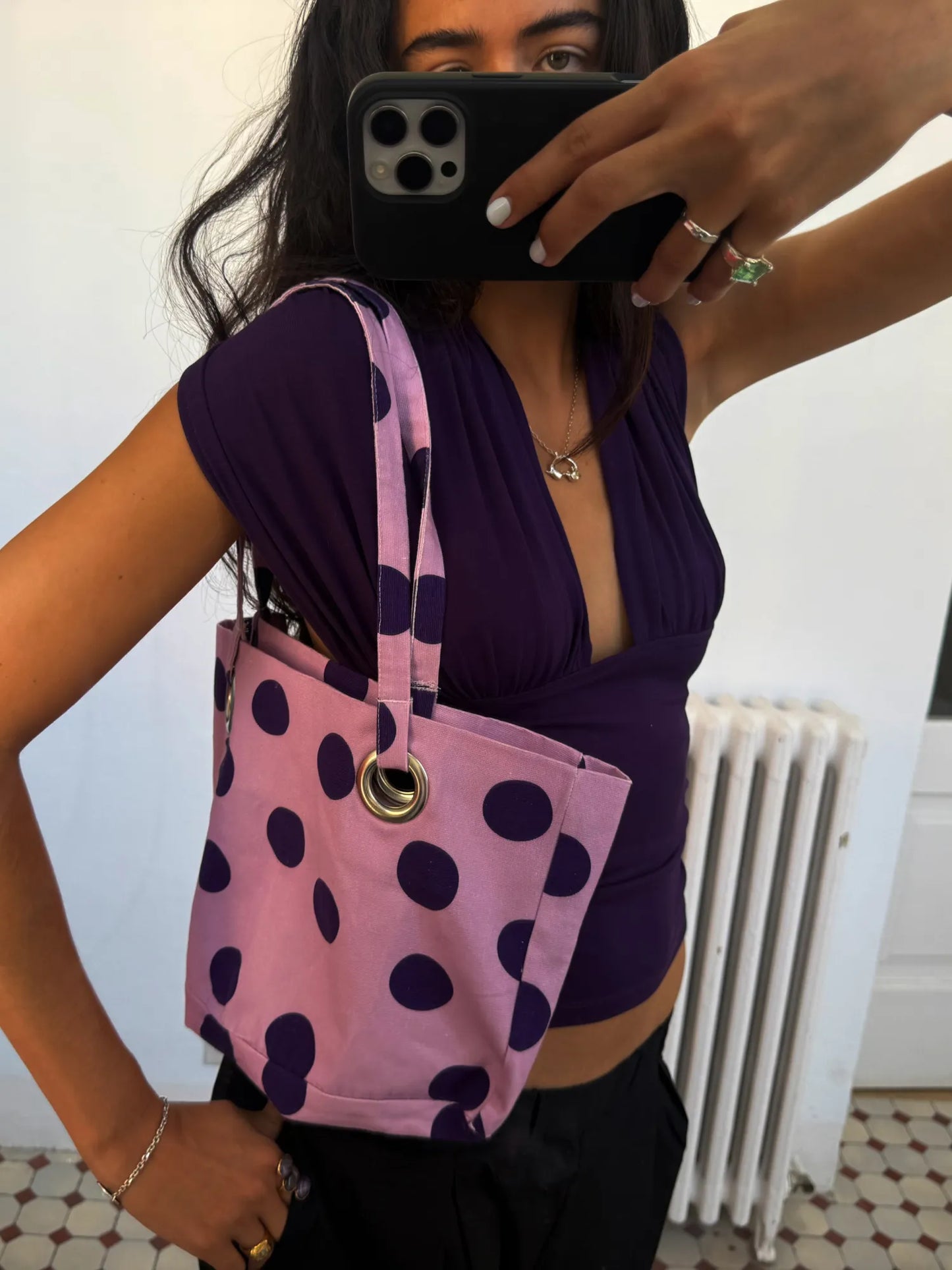 Isabela Amethyst Top