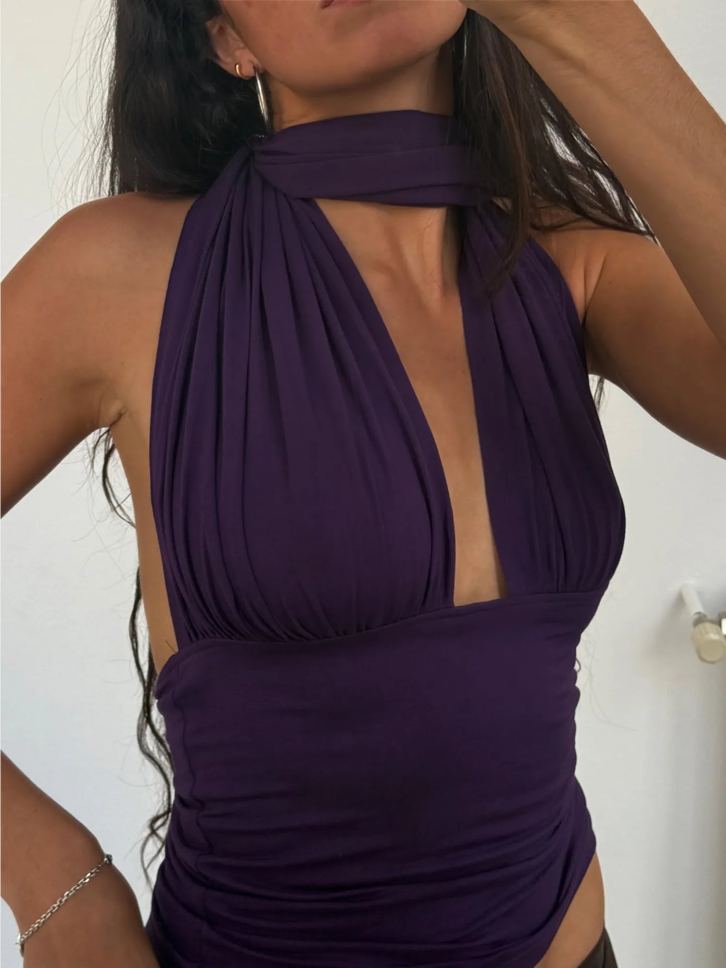 Isabela Amethyst Top