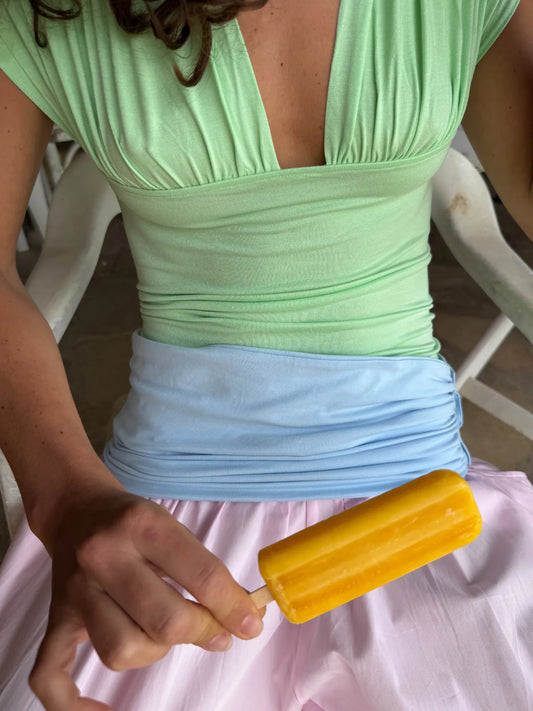 Isabela Minty Top