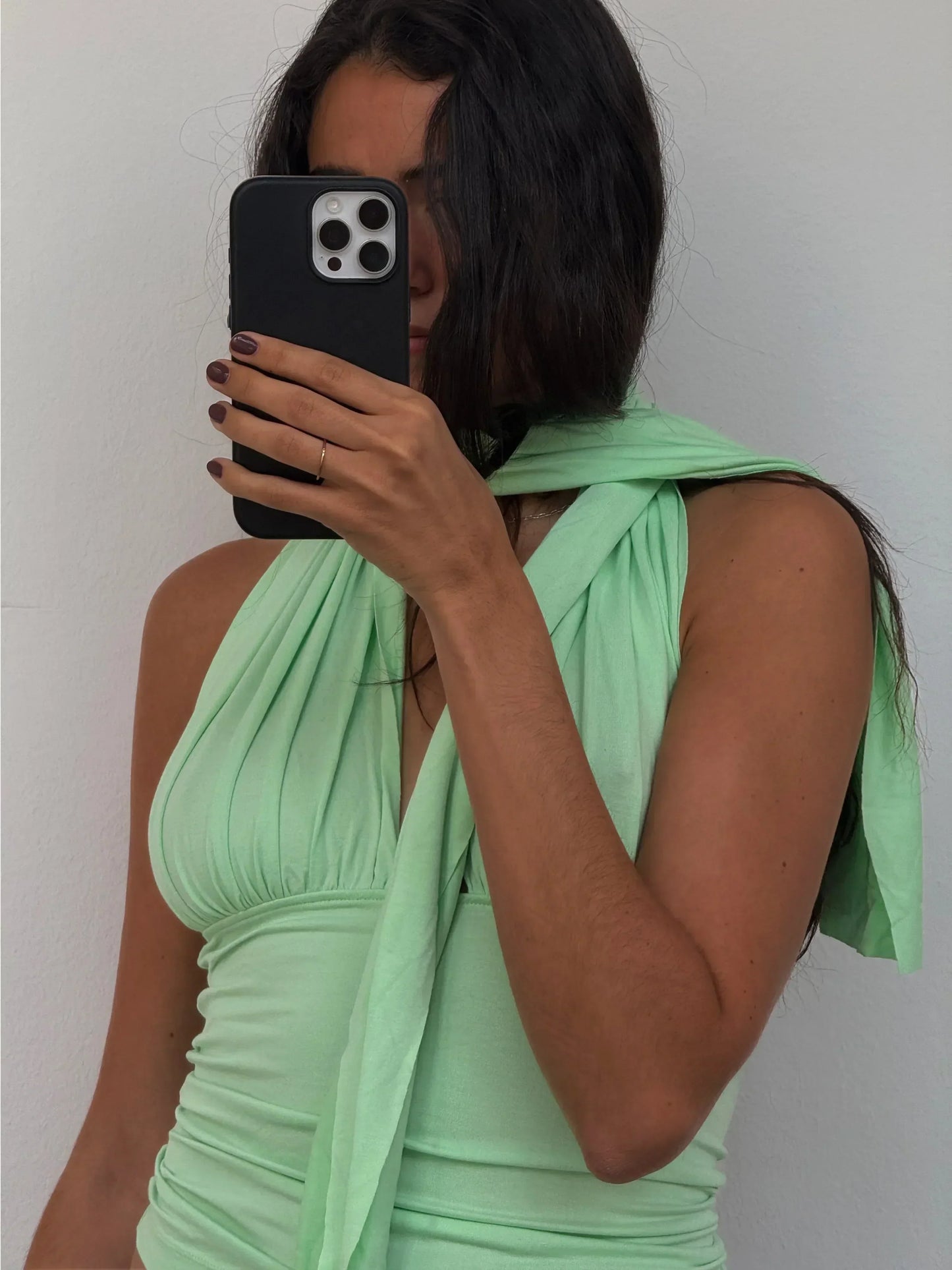 Isabela Minty Top