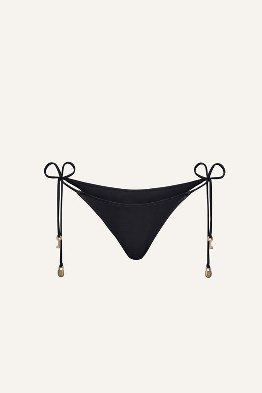 Isla swim bottom in black