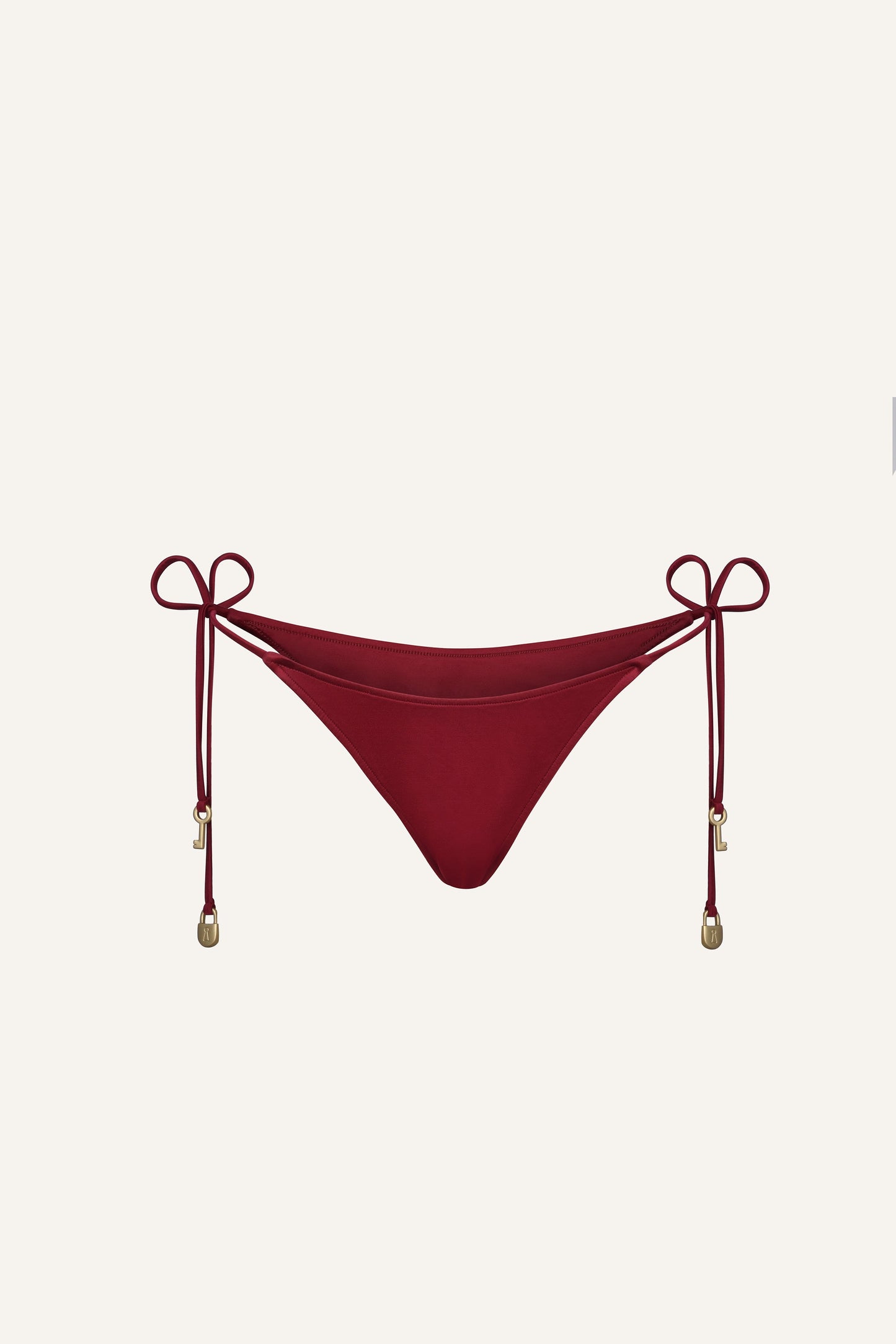 Isla swim bottom in cherry