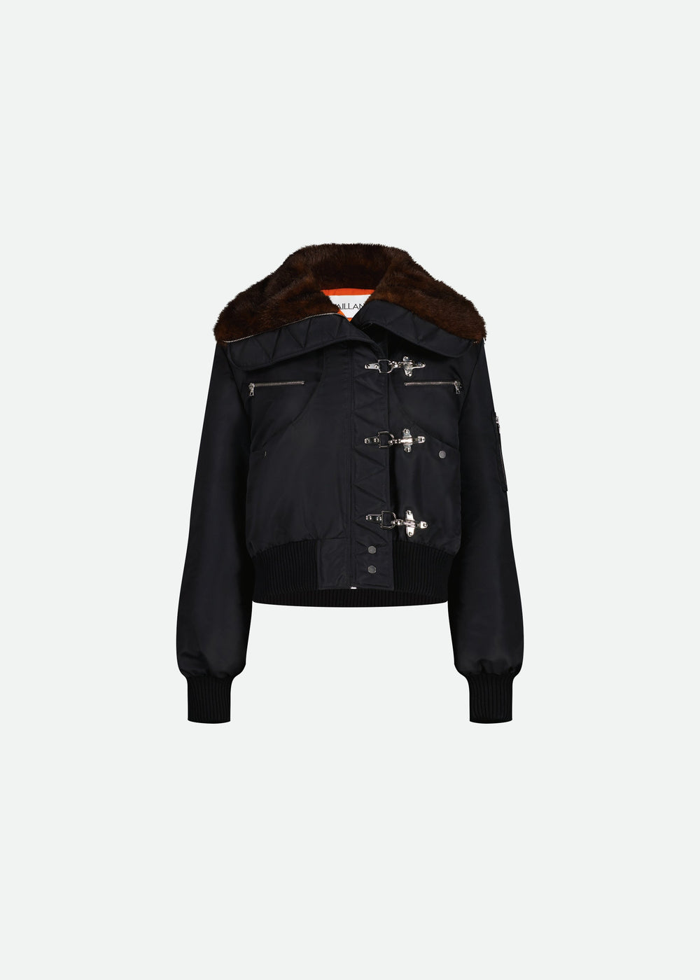 CARABINER CLOSURE BOMBER JACKET - OUT OF STOCK