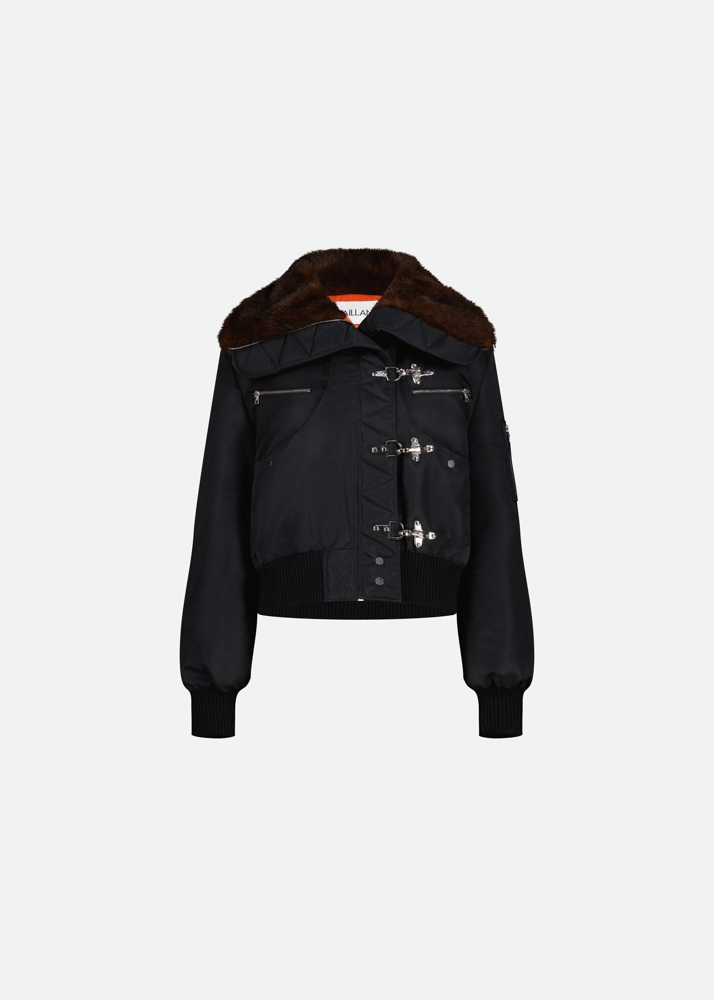 CARABINER CLOSURE BOMBER JACKET - OUT OF STOCK