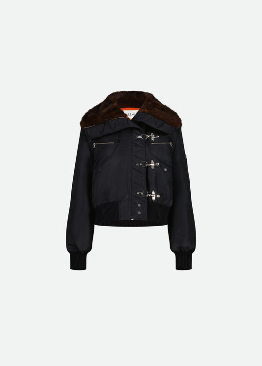 CARABINER CLOSURE BOMBER JACKET - OUT OF STOCK