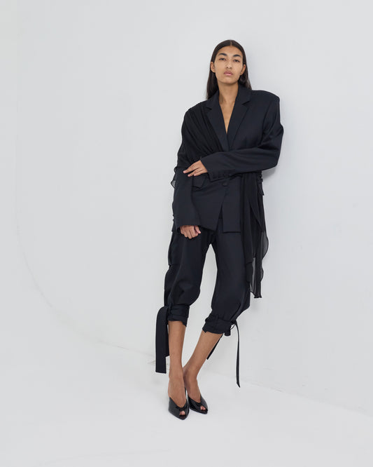 BOLERO DRAPED JACKET