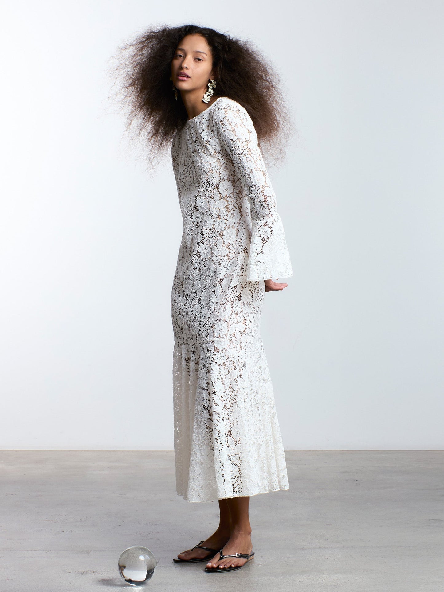 Jester White Lace Dress vestidos