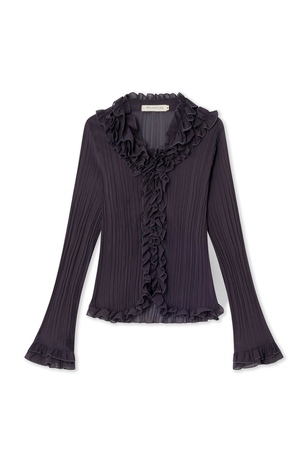 Kara Blouse Aubergine