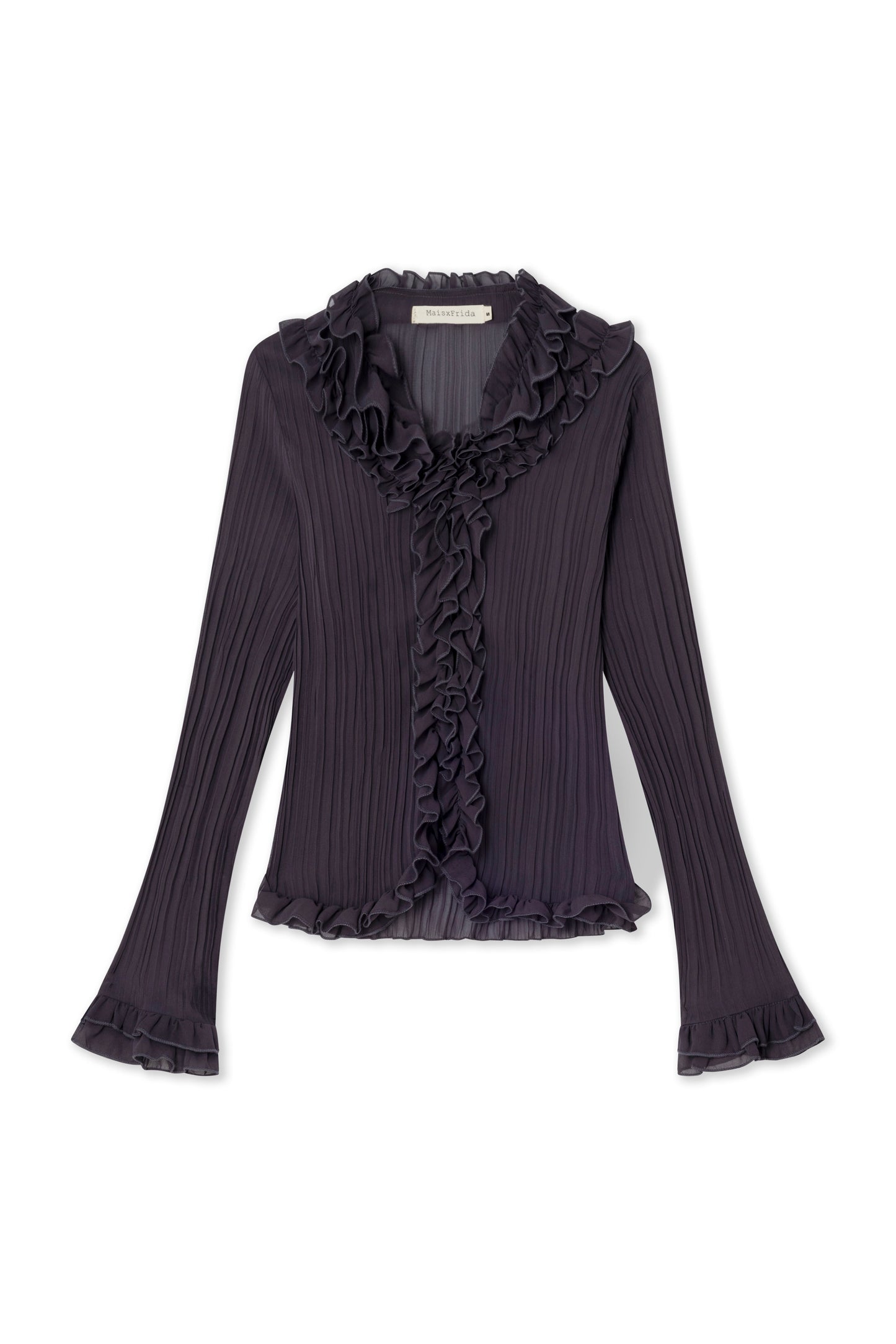 Kara Blouse Aubergine