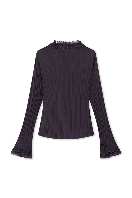 Kara Blouse Aubergine