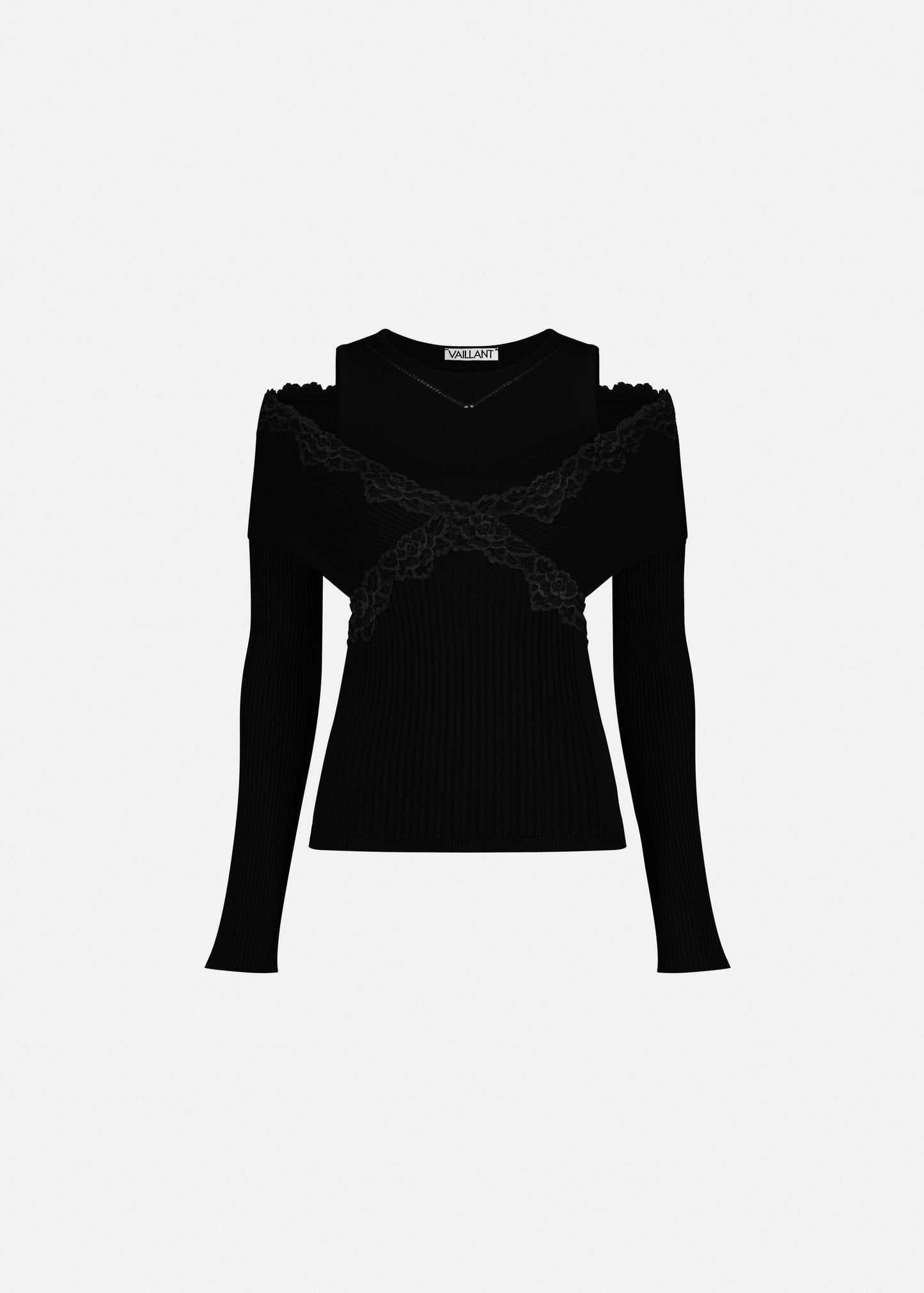 OFF-SHOULDER KNIT TOP - LAST ONE