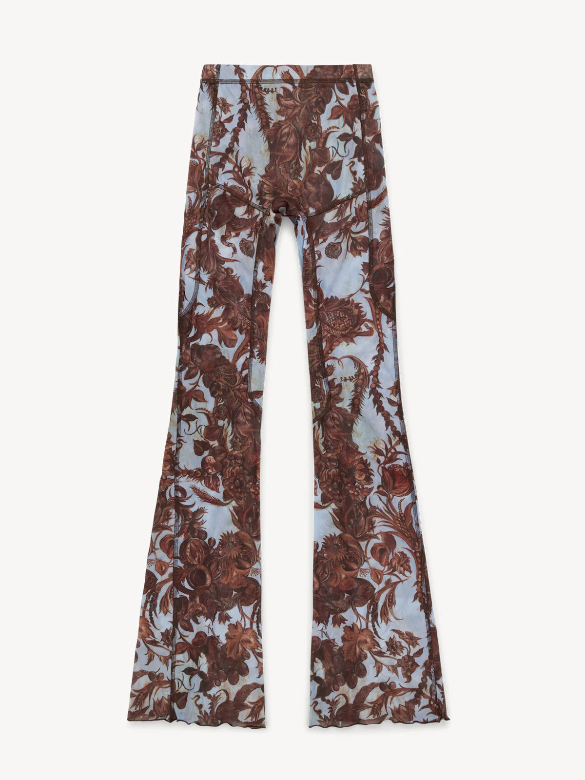 HALCYON LEGGINGS WILDFLOWER EMBOSS BLUE