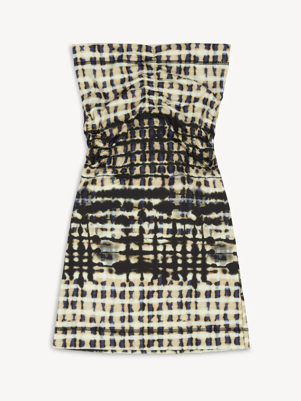 SKINN DRESS INK PLAID