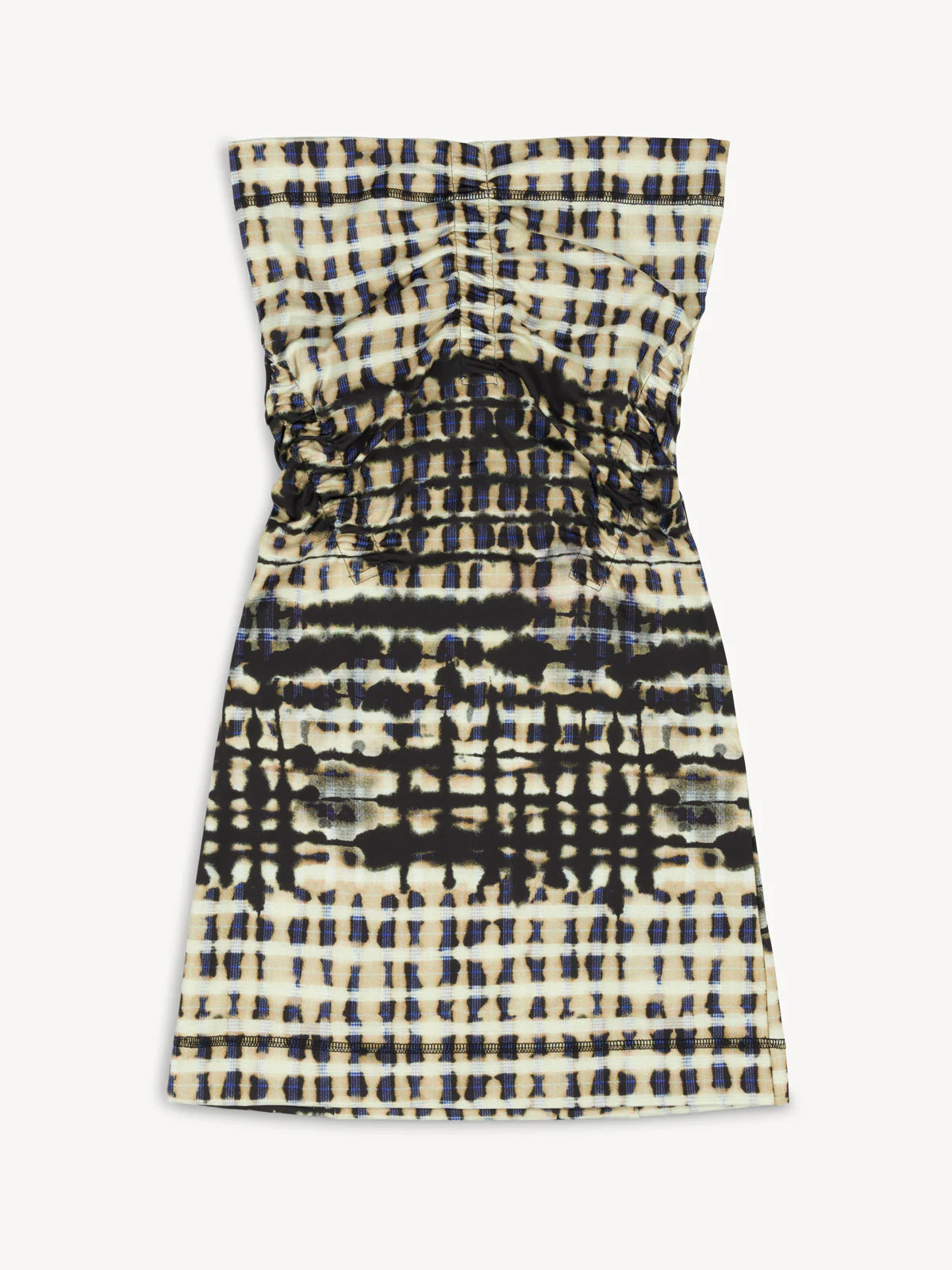 SKINN DRESS INK PLAID