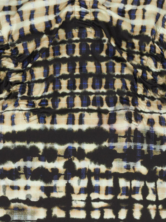 SKINN DRESS INK PLAID