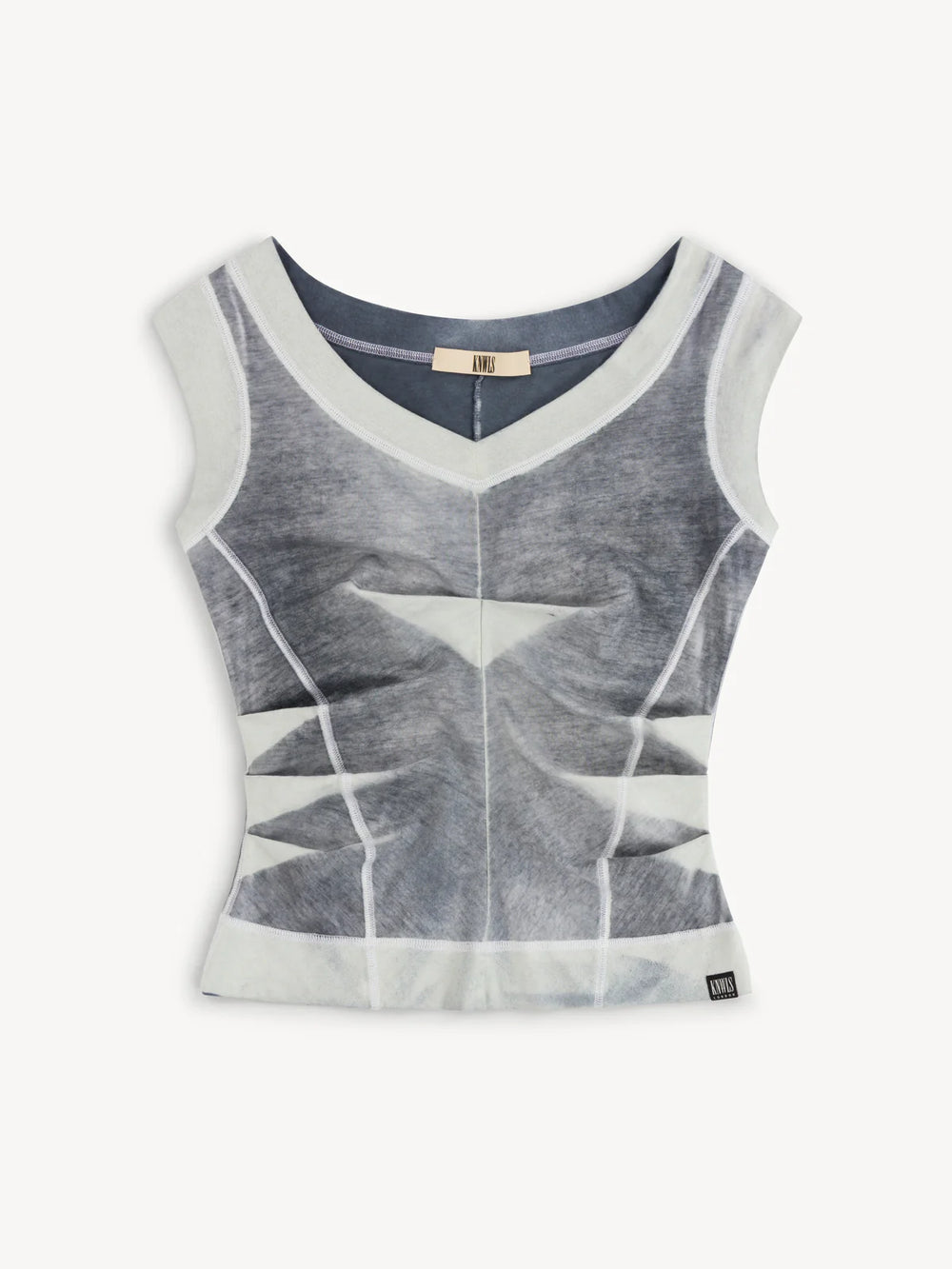 RAZE TOP WASHED GREY