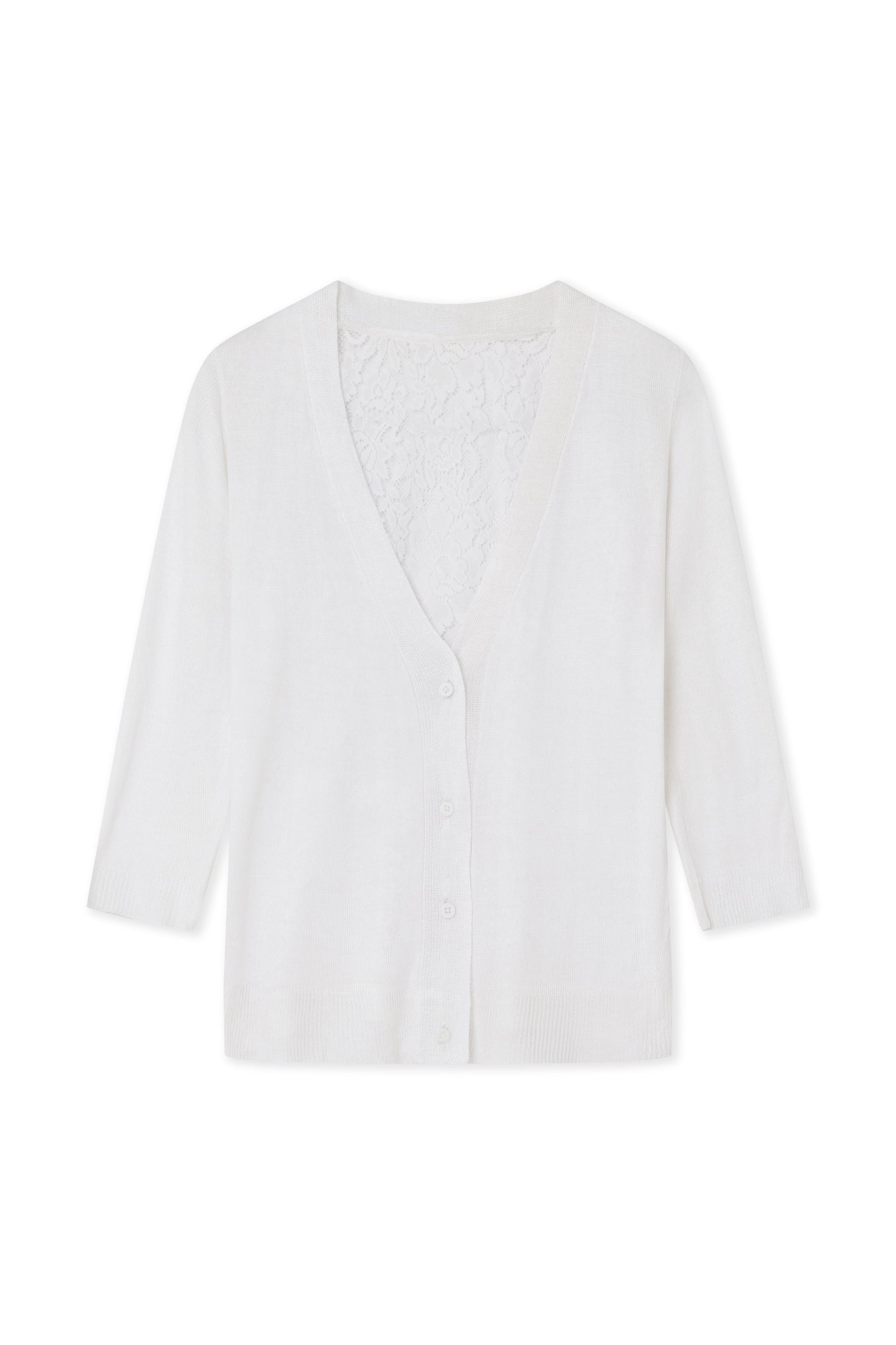 Kika Cardigan White