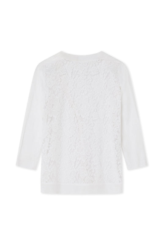 Kika Cardigan White