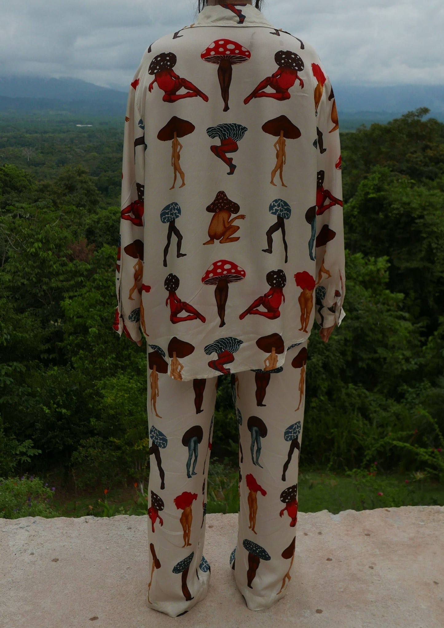 Magic Mushroom PJ Top